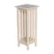International Concepts Rectangle 30 in Mission Plant Stand, 12 W, 12 L, 30 in H, Wood, Unfinished 3070 - alternate 5